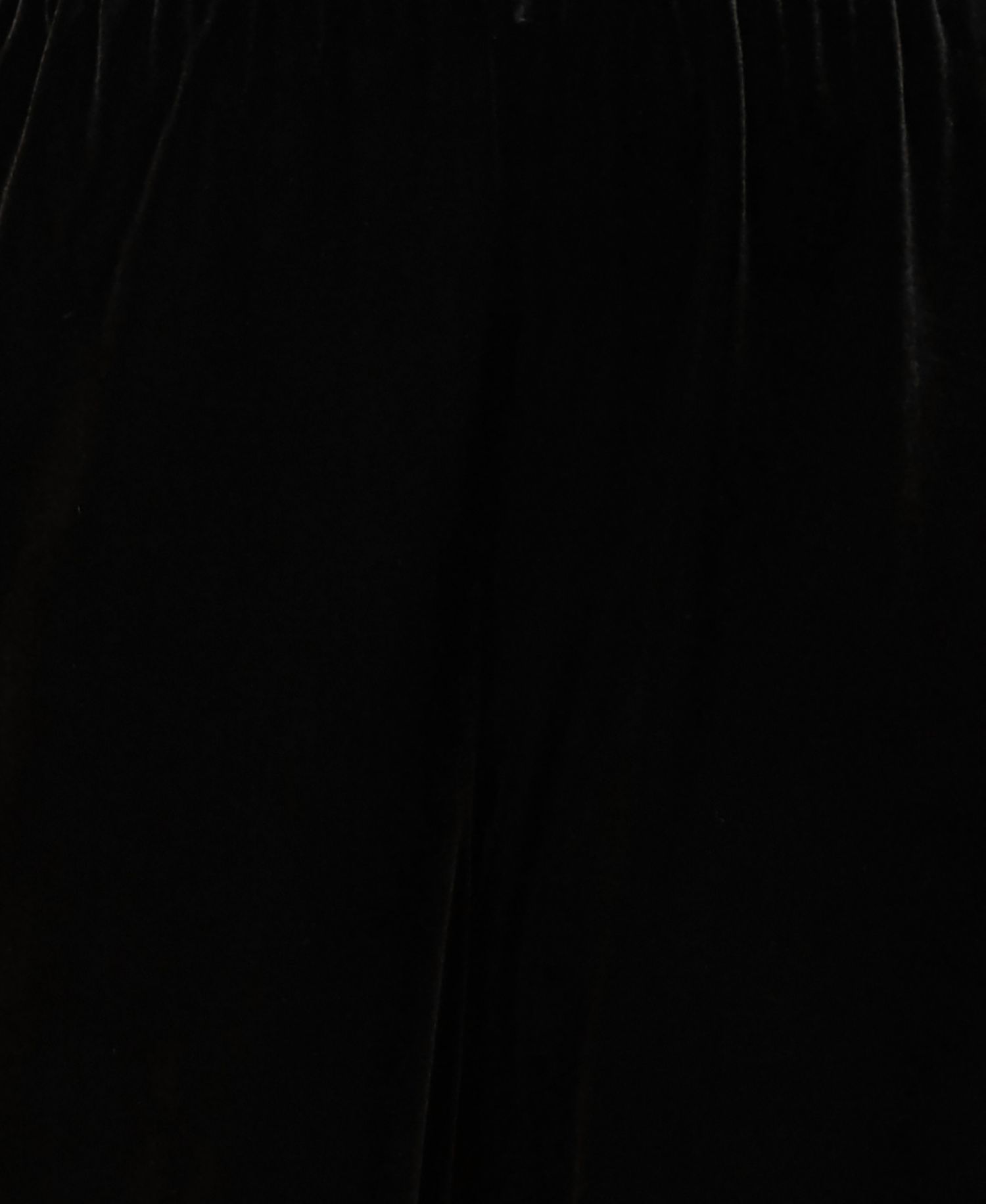 Petite Pull-On Wide Leg Velvet Pants