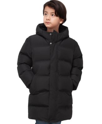 Boys' 4-20 Parker Hooded Fleece-Lined Mid-Length Puffer Jacket