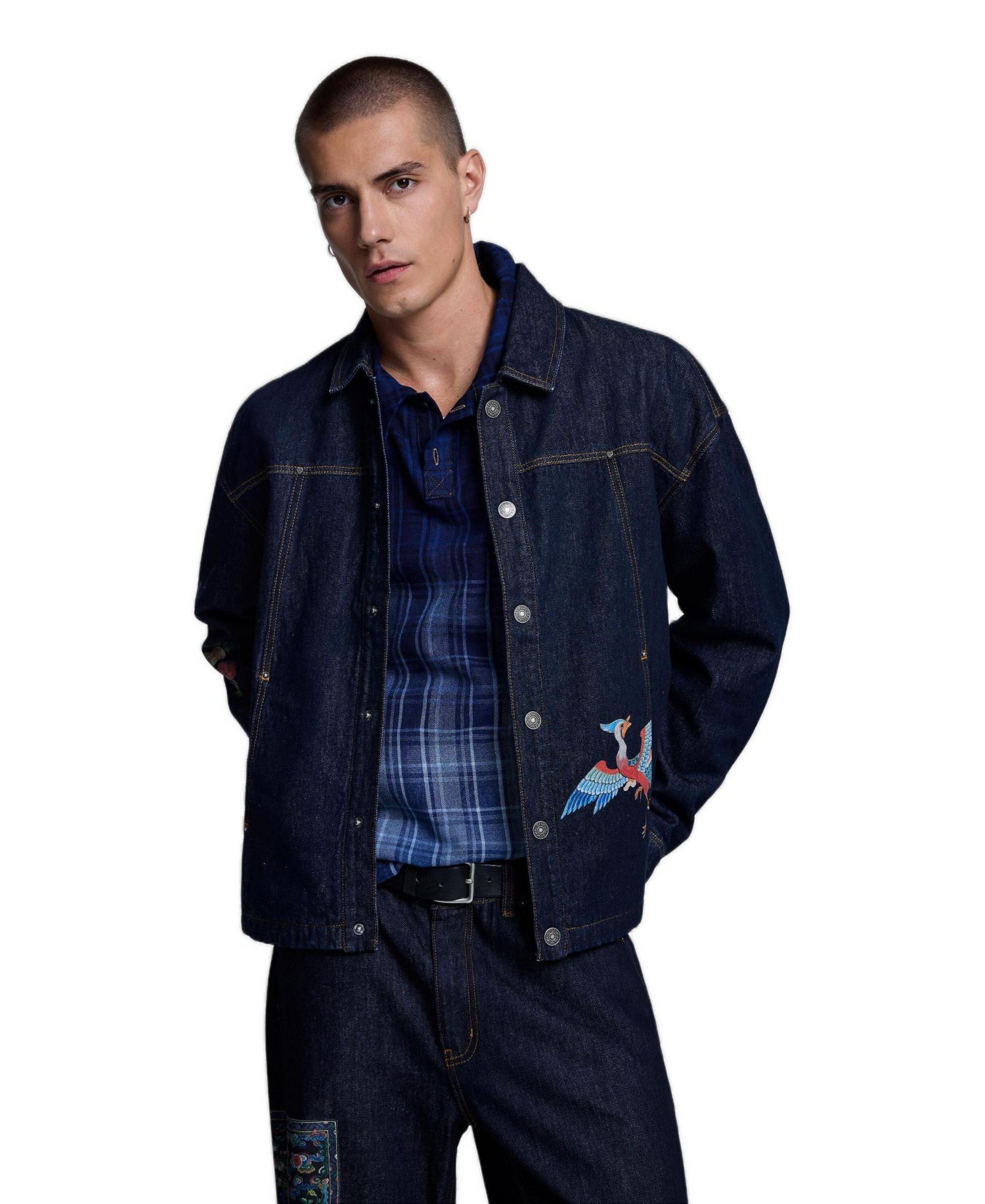 Men's Printed Jacket 100% Cotton