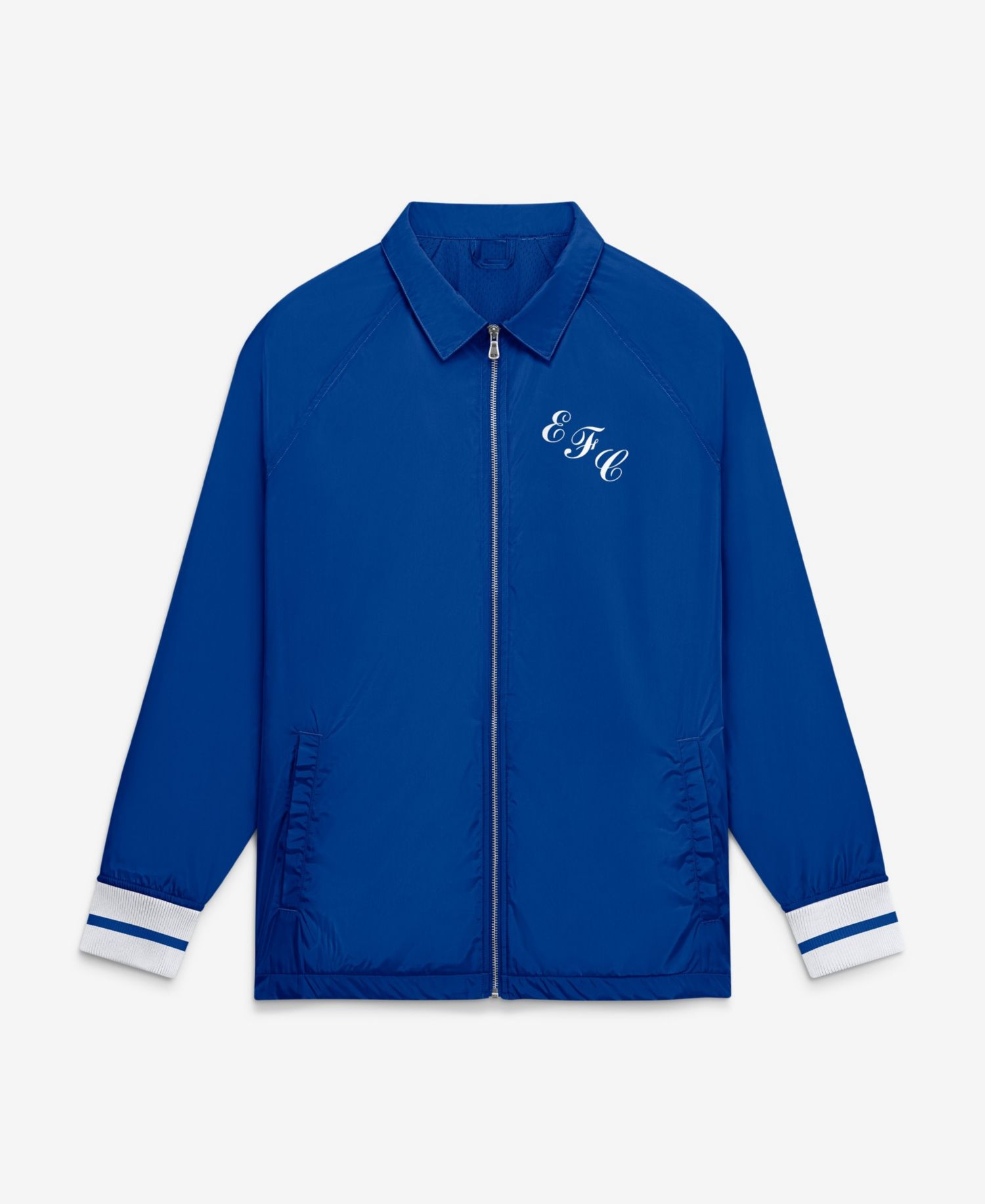 Men's Everton FC Classics Coach Full-Zip Rib-Knit Cuffs Jacket