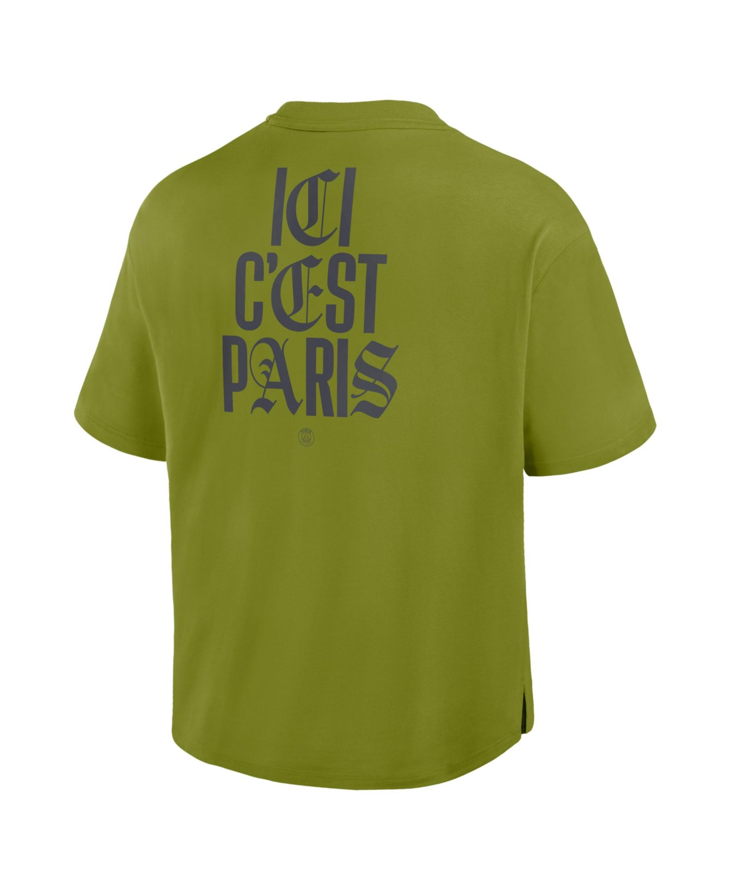 Men's Paris Saint-Germain Type Play Oversized Puff-Detail T-Shirt