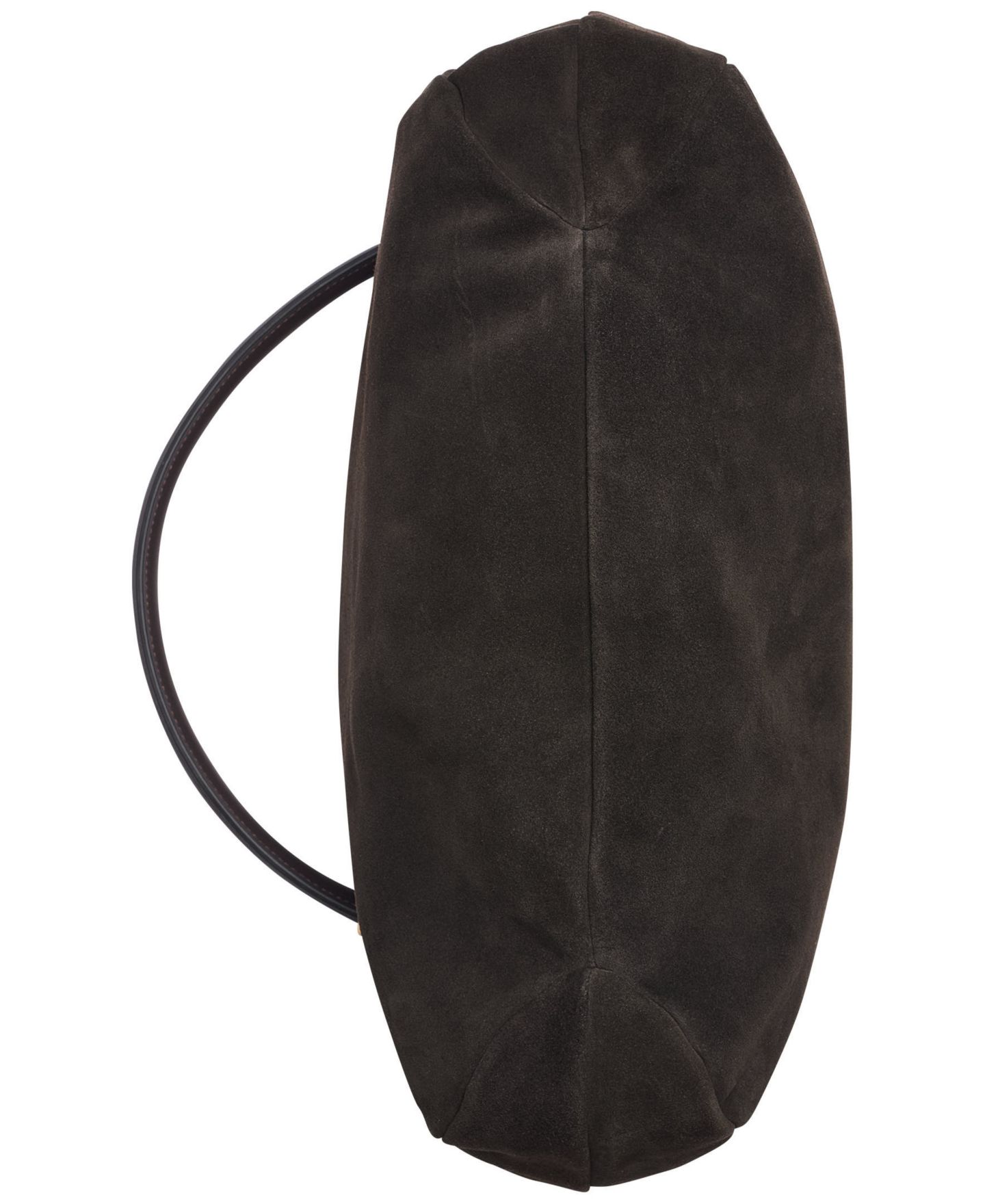 Женская сумка KARL LAGERFELD PARIS Maelynn Suede Large Hobo, цвет: Fudge — фото 7