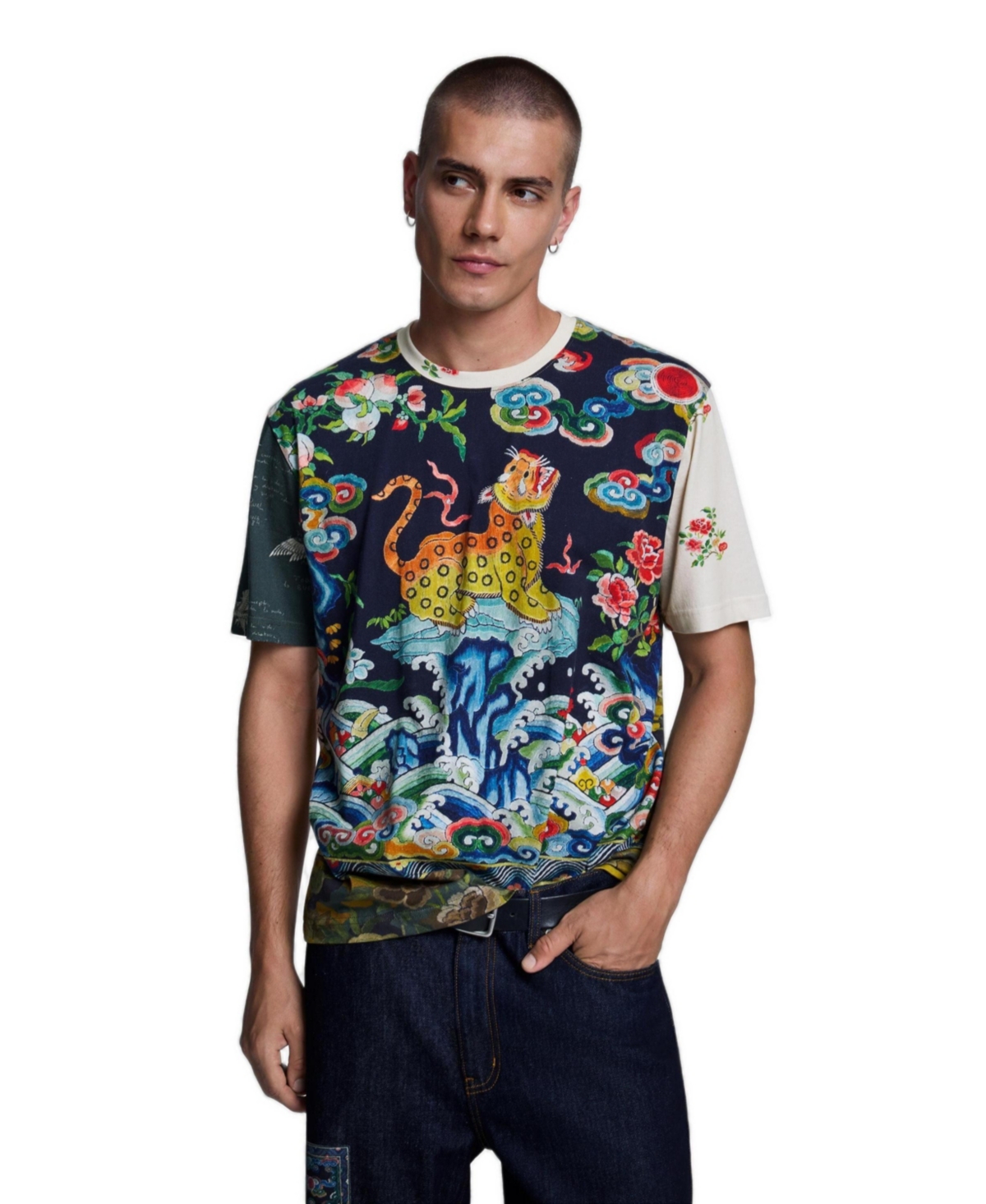 Desigual Men's Graphic Print T-Shirt