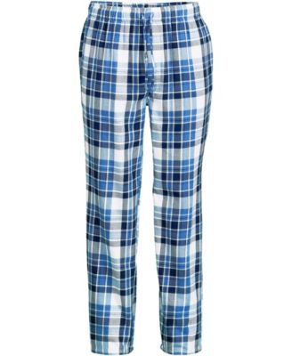 Men's Big & Tall Plaid Relaxed-Fit Flannel Pajama Pants