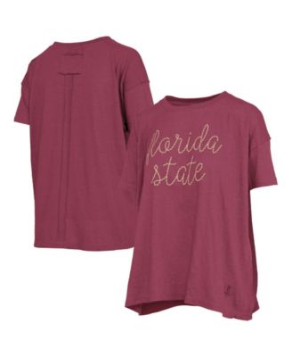 Women's Florida State Seminoles Oversized Dropped-Shoulder T-Shirt