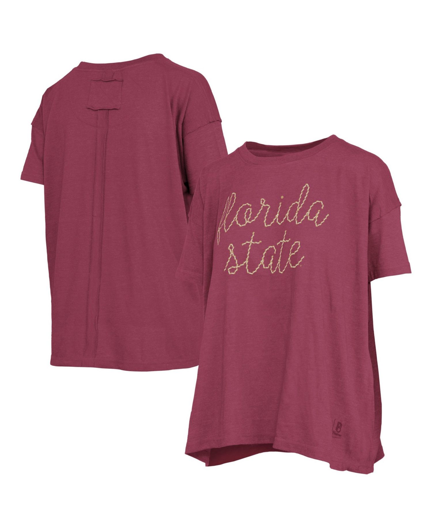 Women's Florida State Seminoles Oversized Dropped-Shoulder T-Shirt