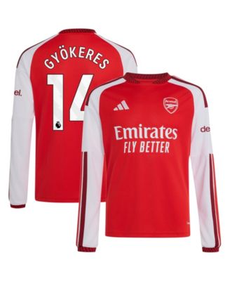 Boys' and Girls' Arsenal FC Viktor Gyoekeres Long Sleeve Replica Jersey