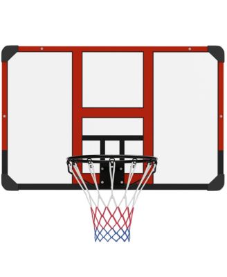 Wall Mounted Basketball Hoop with Shatter-Resist Backboard,