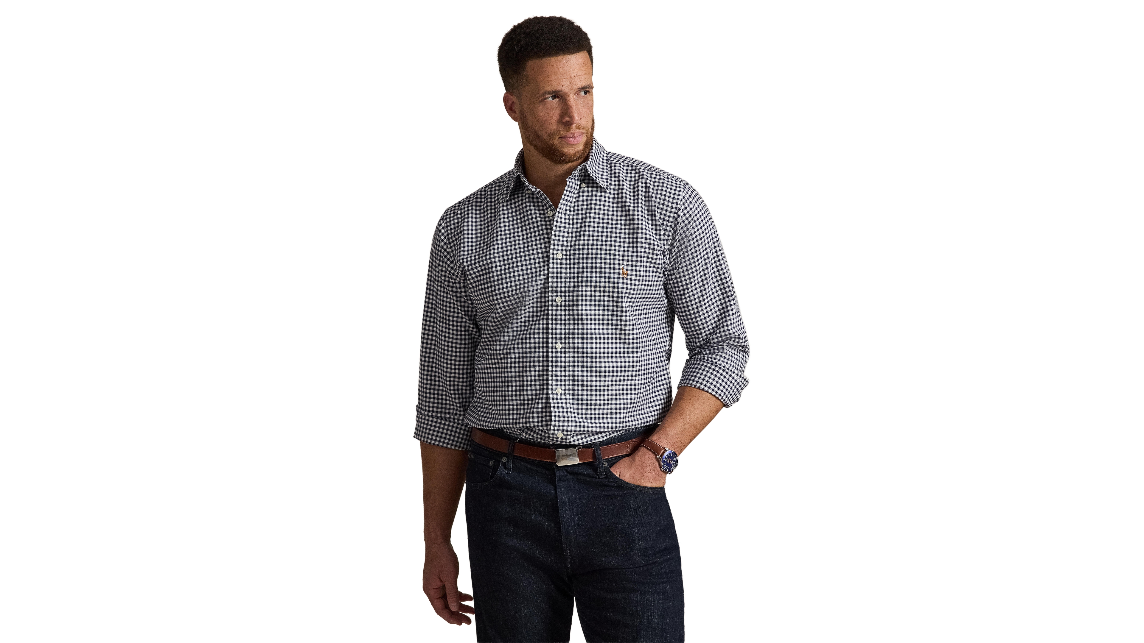 Polo Ralph Lauren Men's Big & Tall Iconic Oxford Shirt