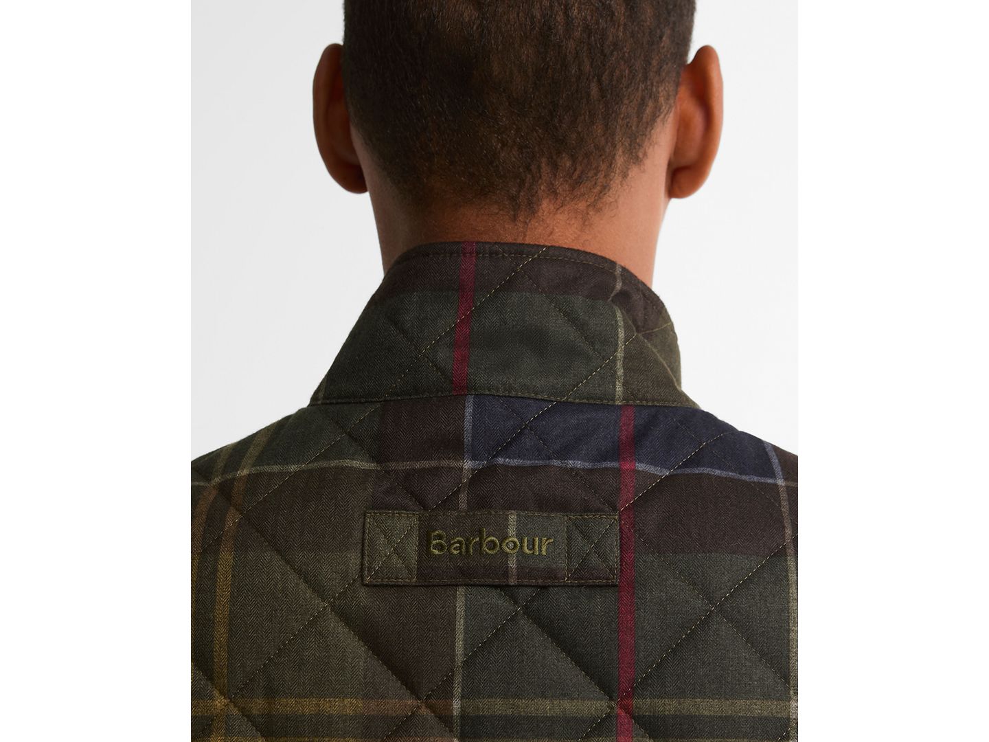 Мужской жилет Barbour Lowerdale Quilted-Tartan Vest, цвет: Classic Tartan — фото 4