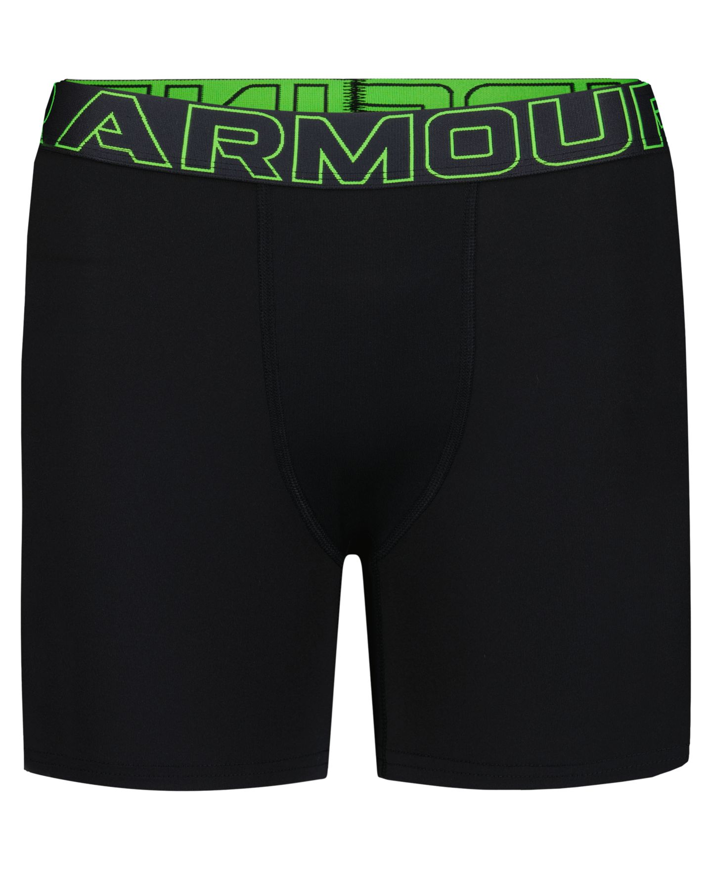 Трусы-боксеры Tech, 3 шт. — Under Armour, цвет: Чёрный / Зелёный — фото 3