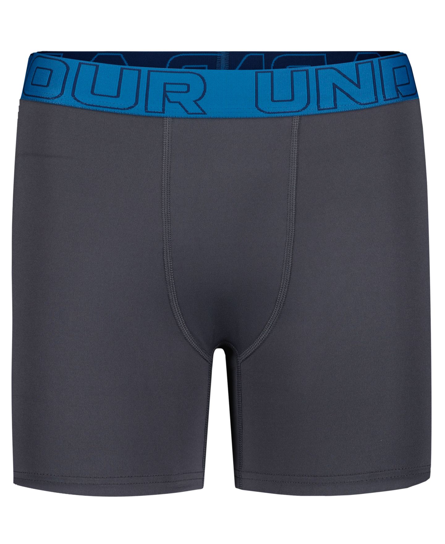 Трусы-боксеры Four-Way, стрейч, 3 шт. — Under Armour, цвет: Оранжевый / Тёмно-синий — фото 3