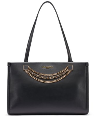 Jade Leather Medium Shopper Tote Handbag