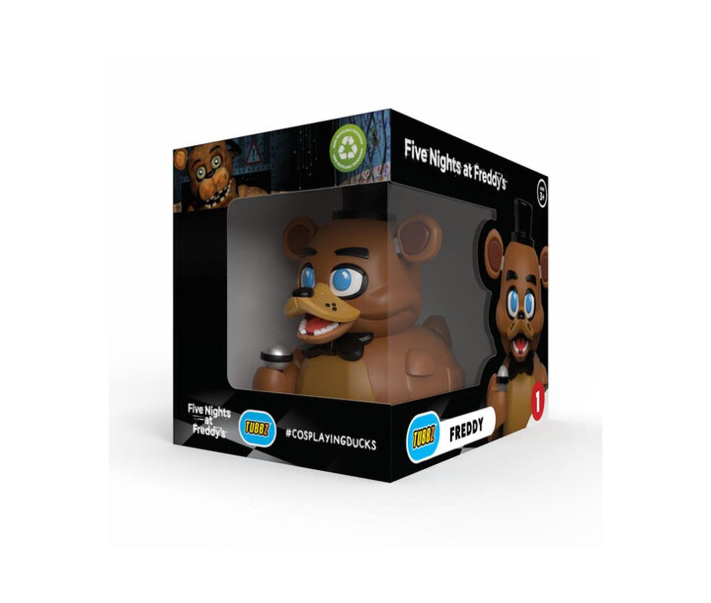 Детская фигурка TUBBZ Five Nights at Freddy's Freddy 4.3" Collectible Figure, Ages 5+ — фото 1