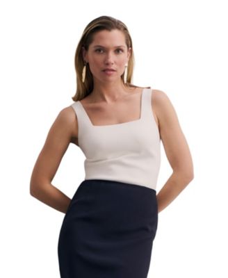 Women's Keighley Square Neck Knit Top