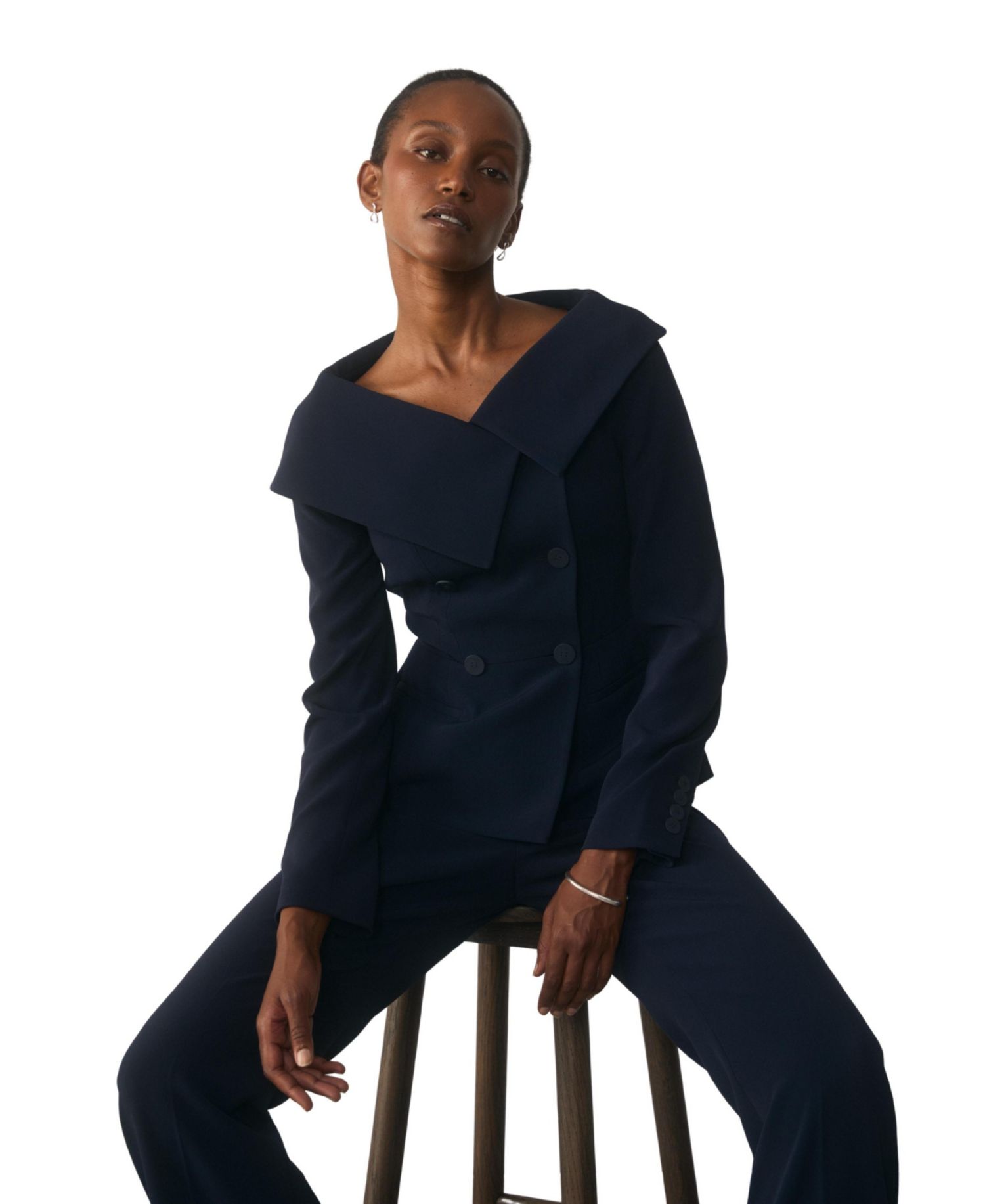 Women's Lorelli Double-Breasted Tailored Blazer