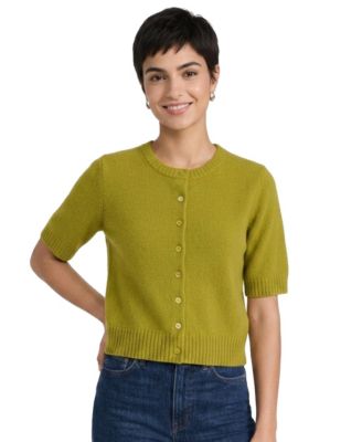 Women's Crew Neck Cardigan