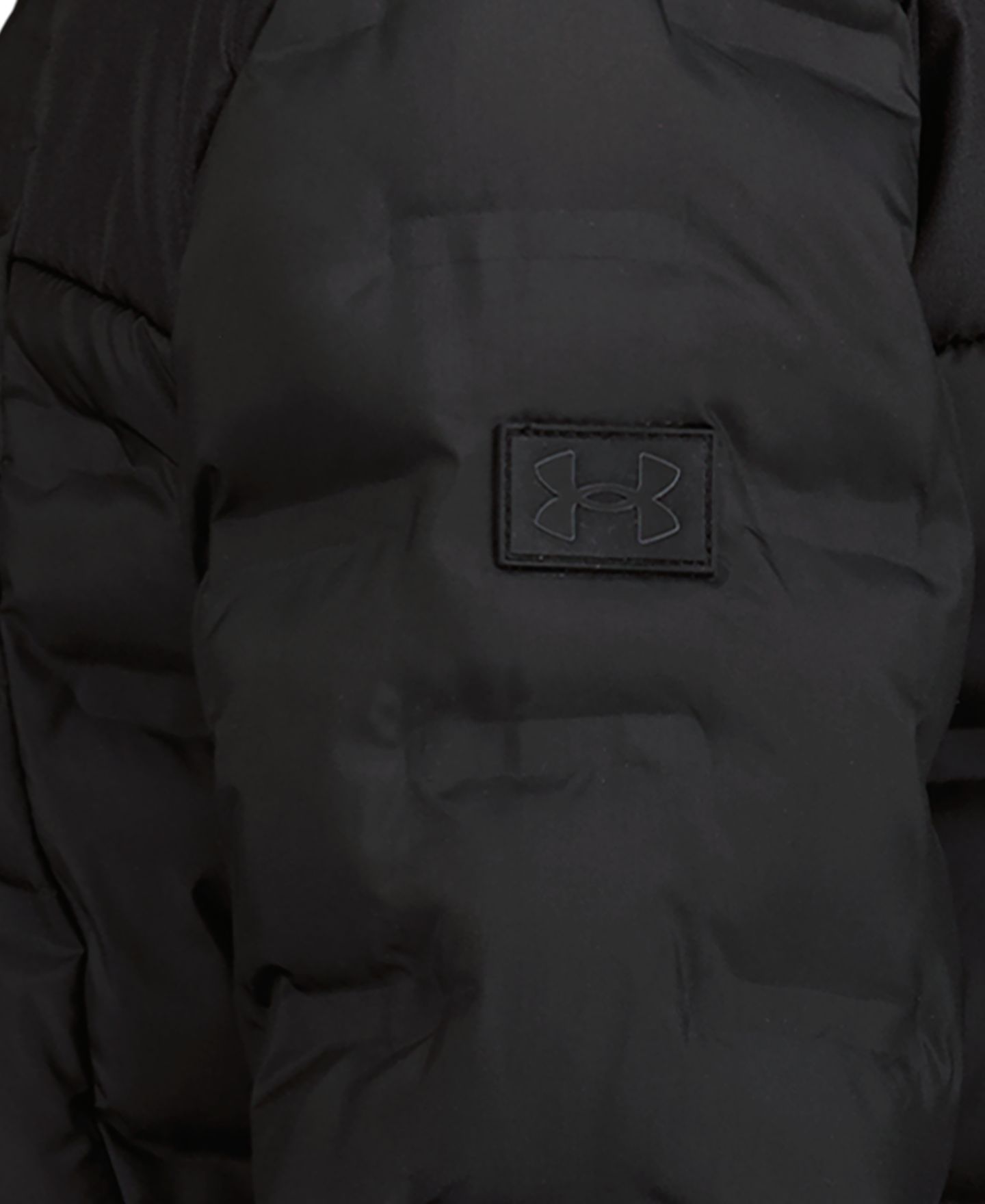 Куртка Under Armour Solid Blue Full-Zip Puffer Hooded Jacket для мальчиков, цвет: Чёрный — фото 6