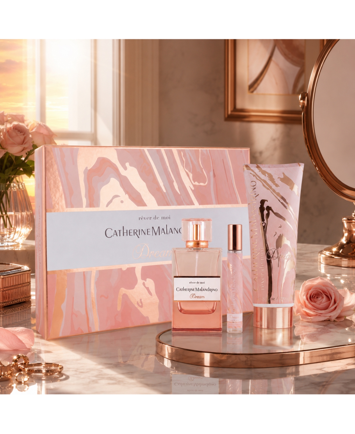 Catherine Malandrino 3 piece Dream Eau de Parfum Gift Set
