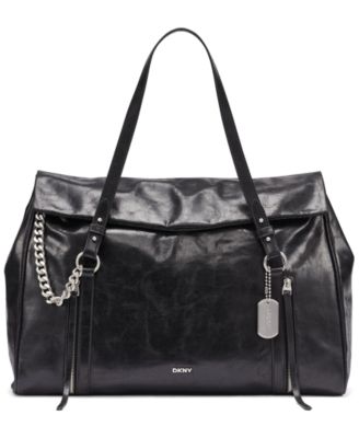 Skye Large Snap Closure Satchel Handbag