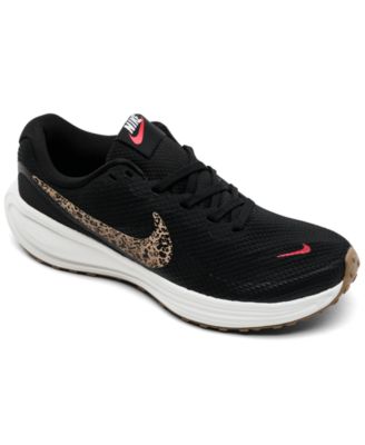 Women's Revolution 8 Leopard-Print Running Sneakers from Finish Line