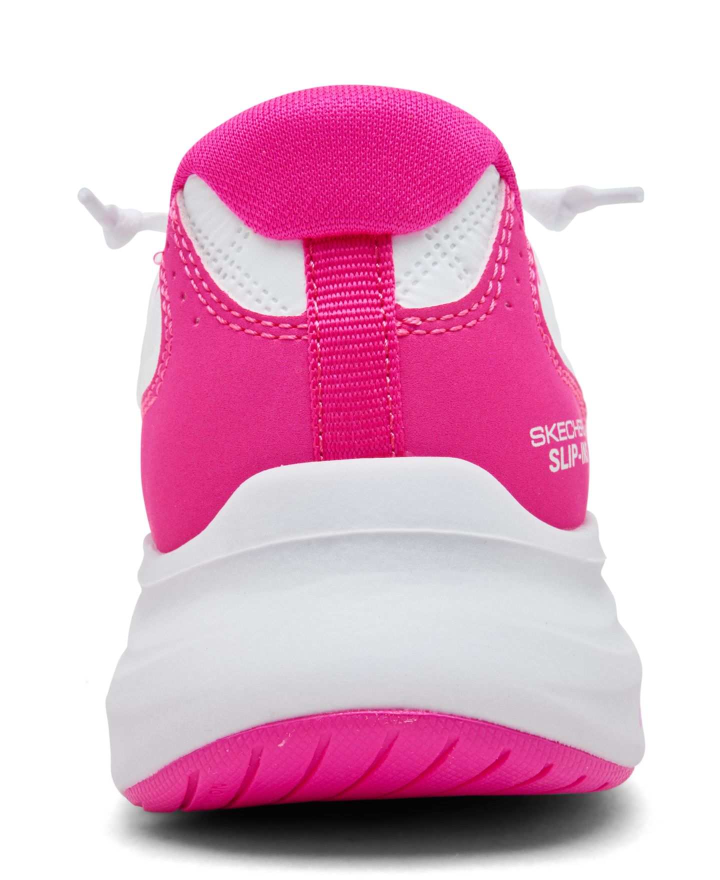 Кроссовки Skechers Contour Foam Cozy Fit Walking Slip-On Sneakers from Finish Line для девочек, цвет: Белый / Розовый — фото 4