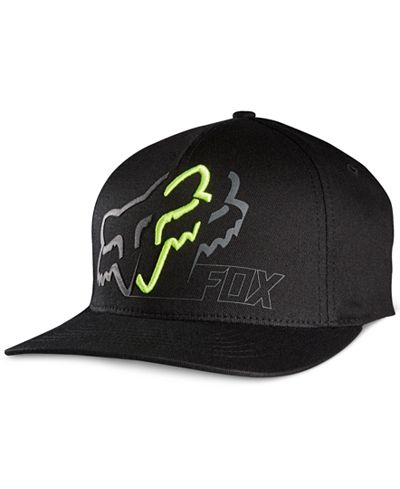 Fox Men's White Knuckled Flex-Fit Hat