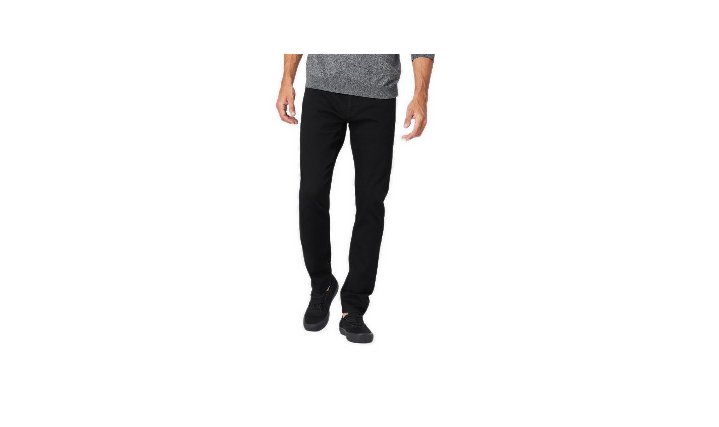 Мужские джинсы Mavi Jeans Matt Regular Rise Relaxed Leg In Double Supermove, цвет: Чёрный — фото 1