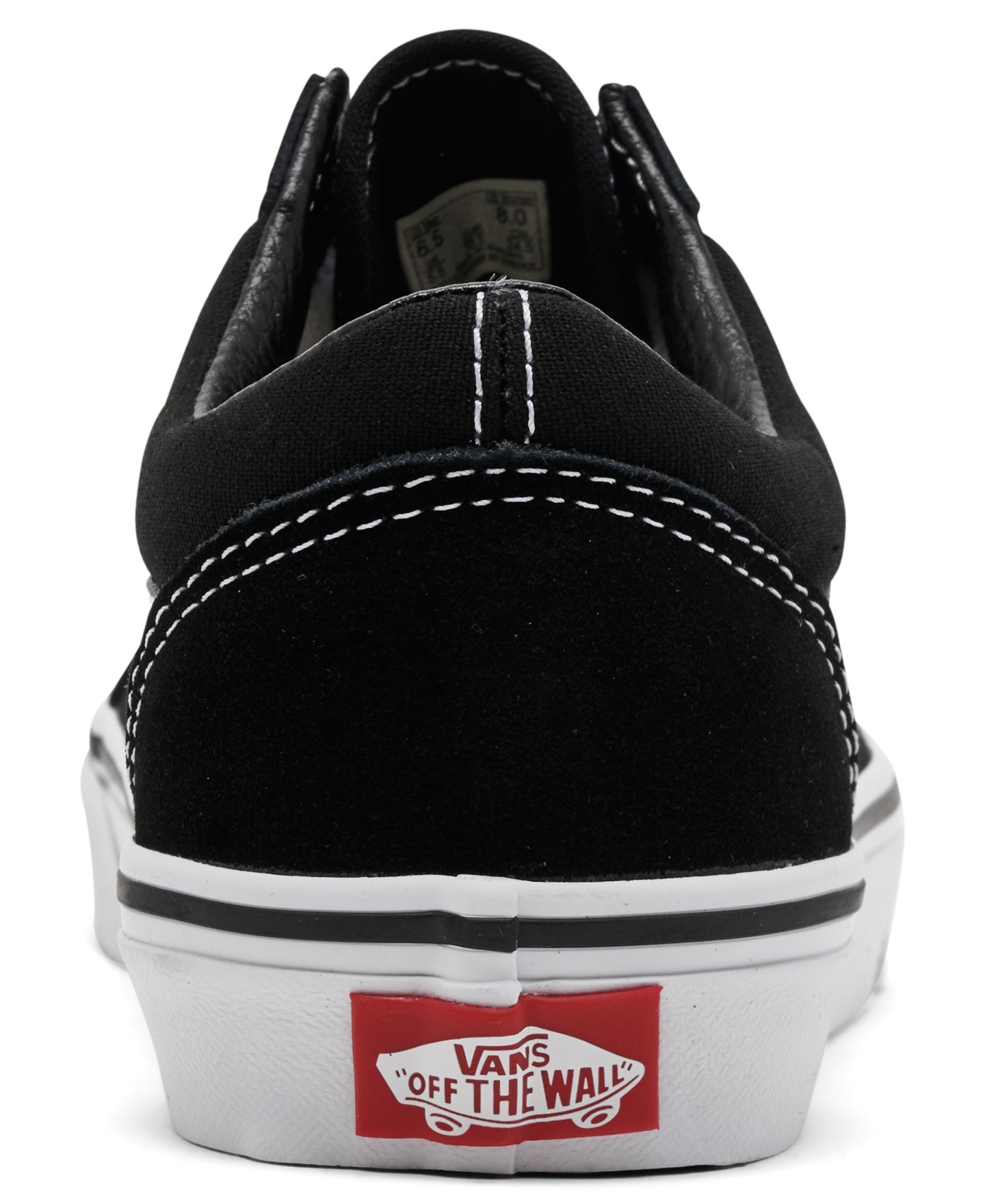 Кроссовки Vans Old Skool Retro Low Top Waffle, цвет: Чёрный / Белый — фото 4