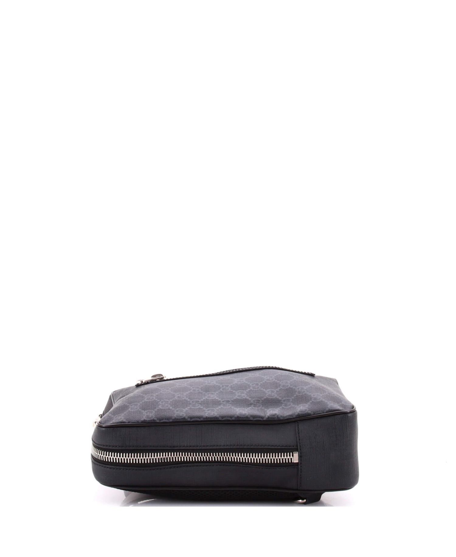 Small Soft Zip Sling Bag GG Coated Canvas