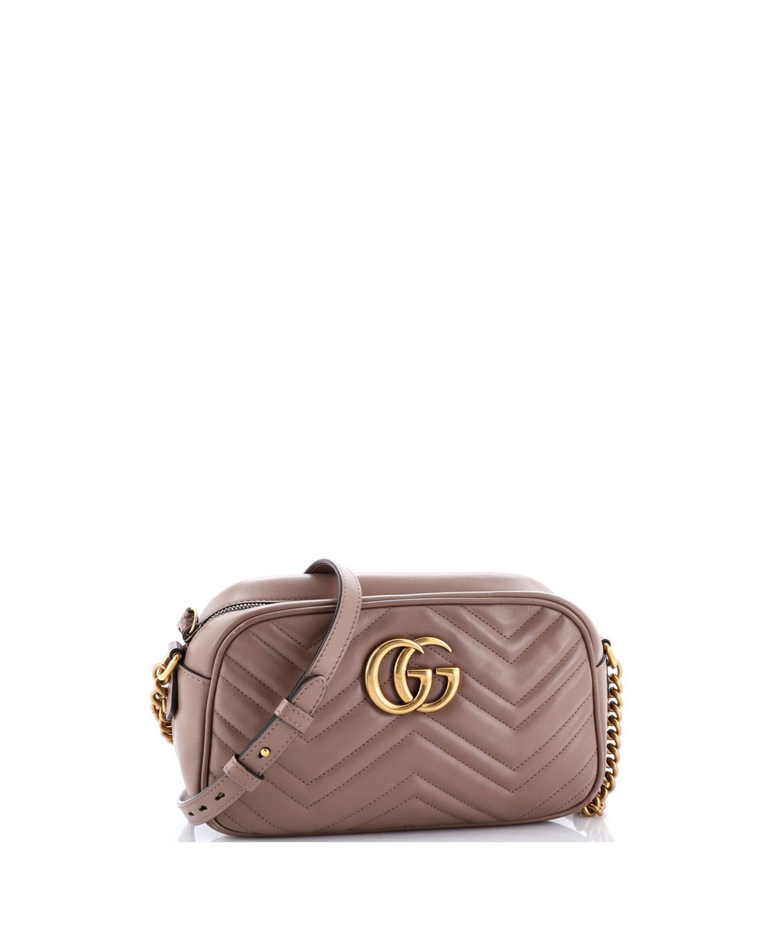 Small GG Marmont Shoulder Bag Matelasse Leather