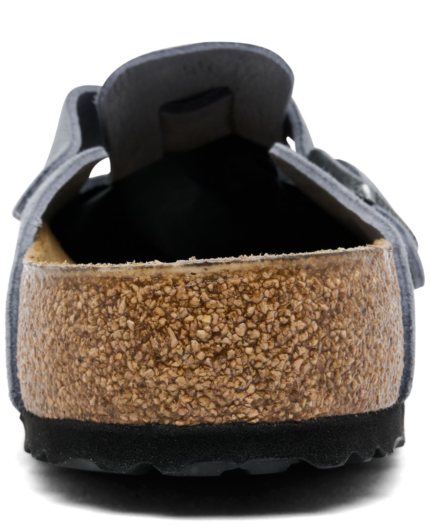 Мужские сабо Birkenstock Boston Suede Leather Slip-On, цвет: Каменный синий — фото 4