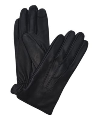 Men's Touchscreen Cashmere-Lined Gloves