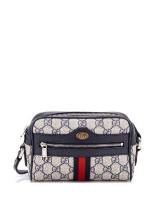 Mini Ophidia Shoulder Bag GG Coated Canvas