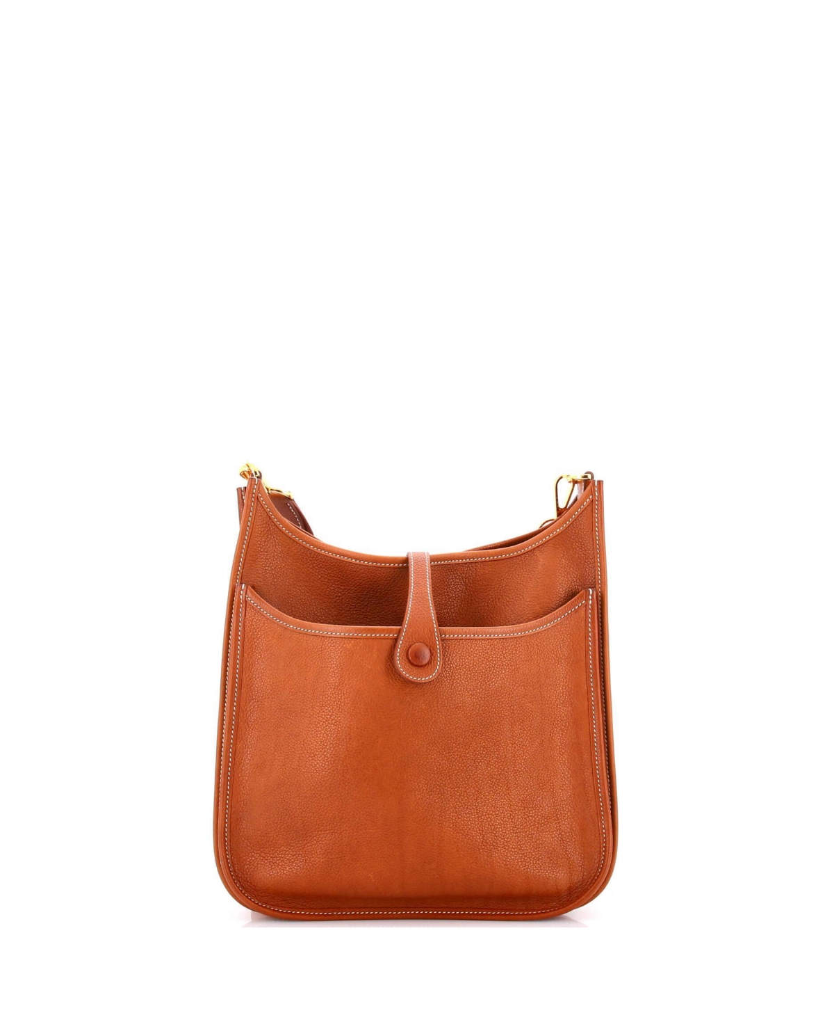 Pre-Owned Hermes Pm Evelyne Bag Gen Iii Barenia Faubourg