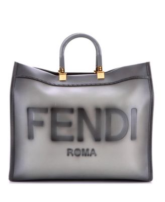 Large Sunshine Shopper Tote Leather