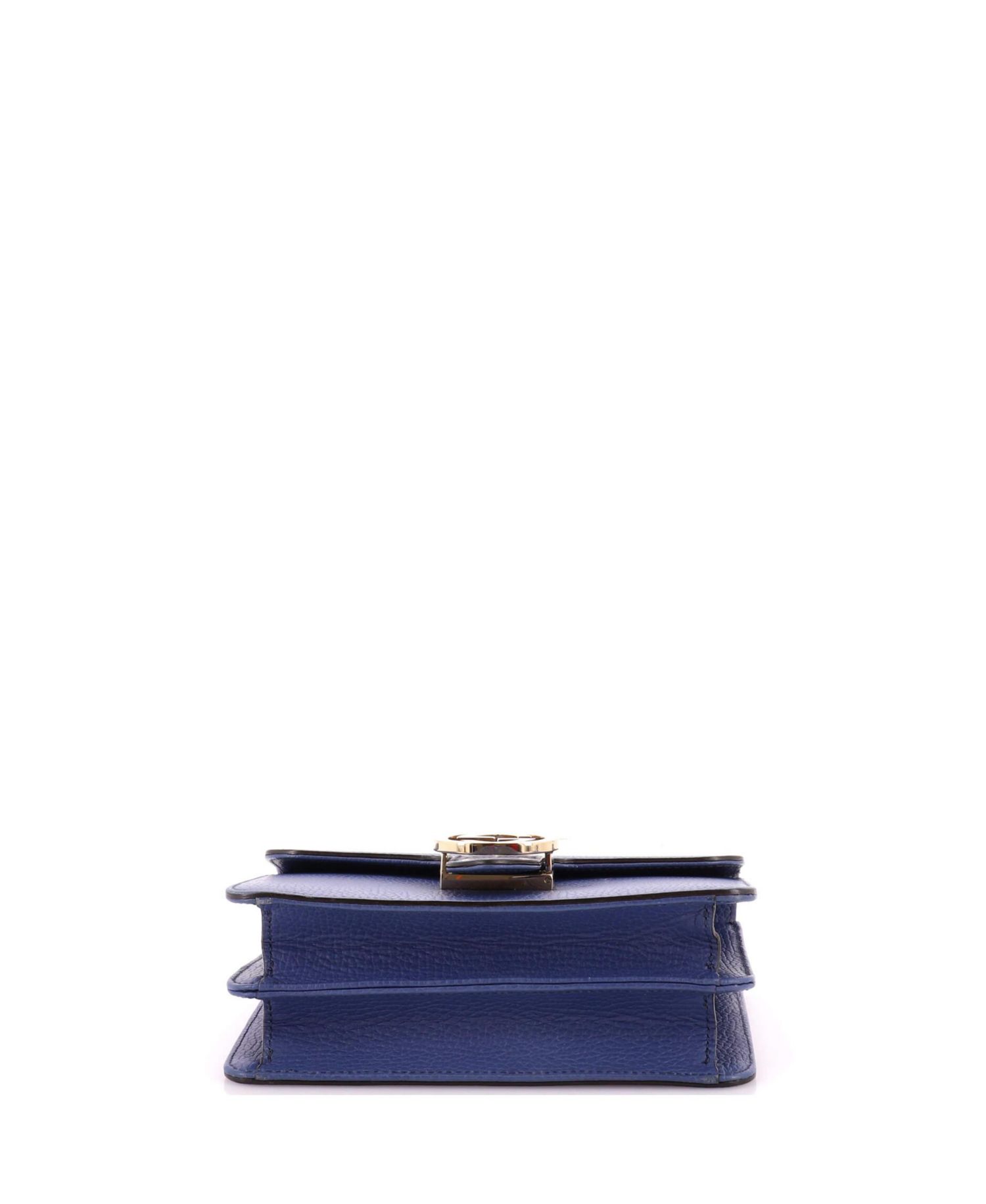 Small Interlocking Shoulder Bag Leather