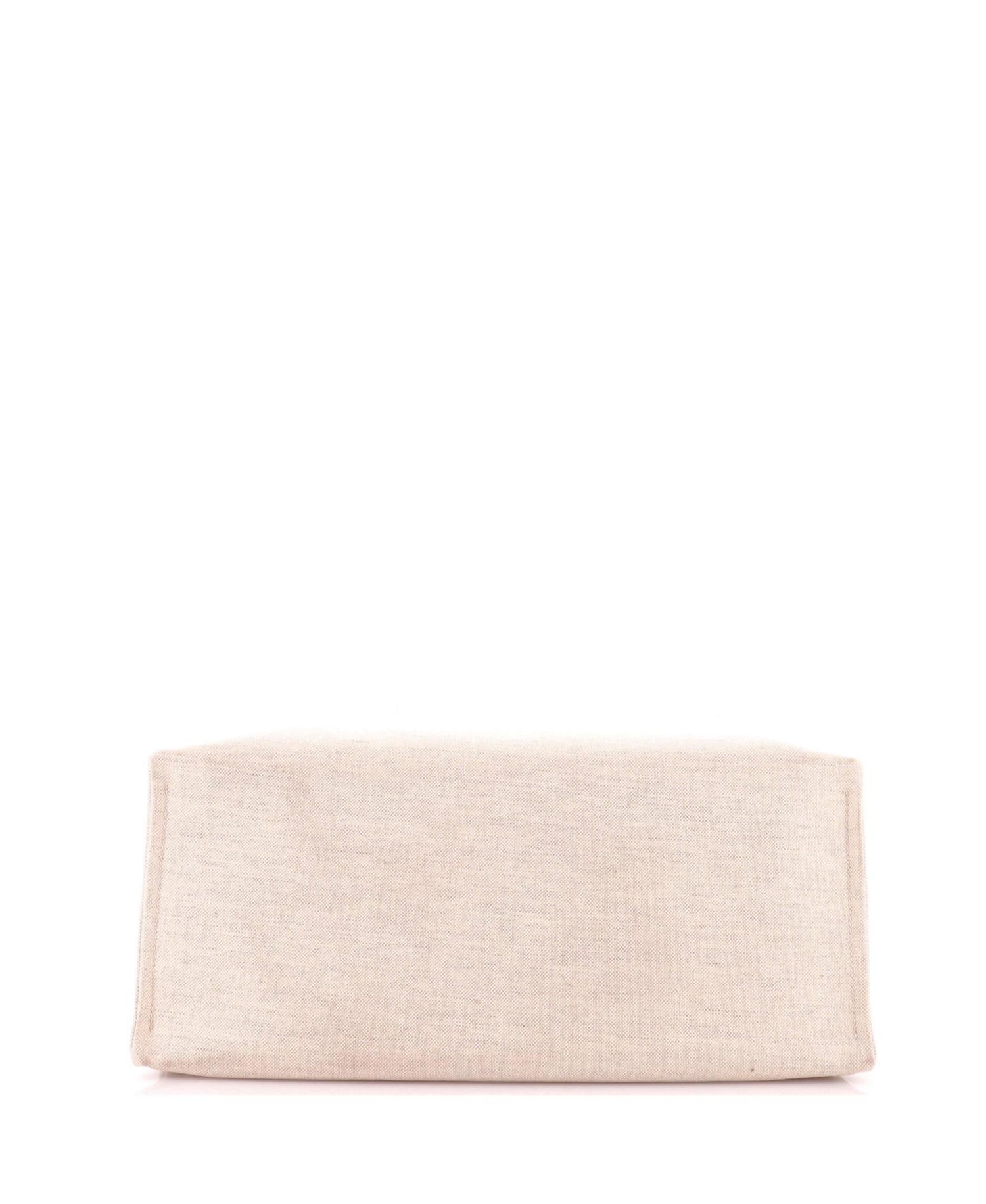 Medium Logo Shopper Tote Printed Canvas