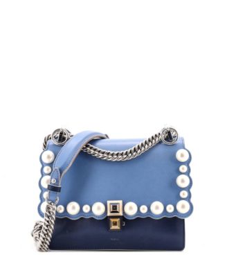 Small Kan I Bag Pearl Embellished Leather