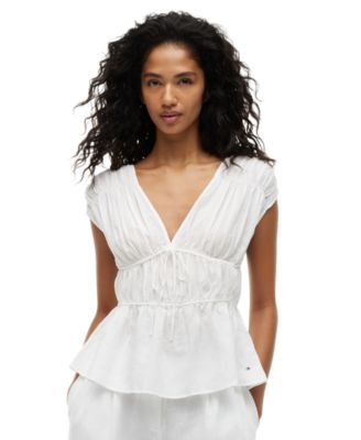 Women's Sleeveless V-Neck Top