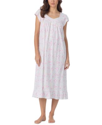 Women's Sweetheart Neck Cap-Sleeve Nightgown
