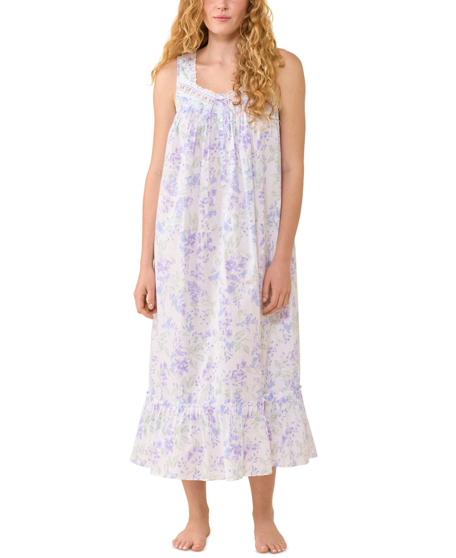 Women's Cotton Woven Lawn Ballet Nightgown