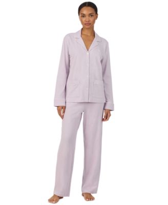 Women's Notch Collar and Mid-Rise Pant Set