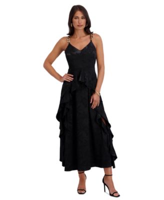 Women's V-Neck Long Dress