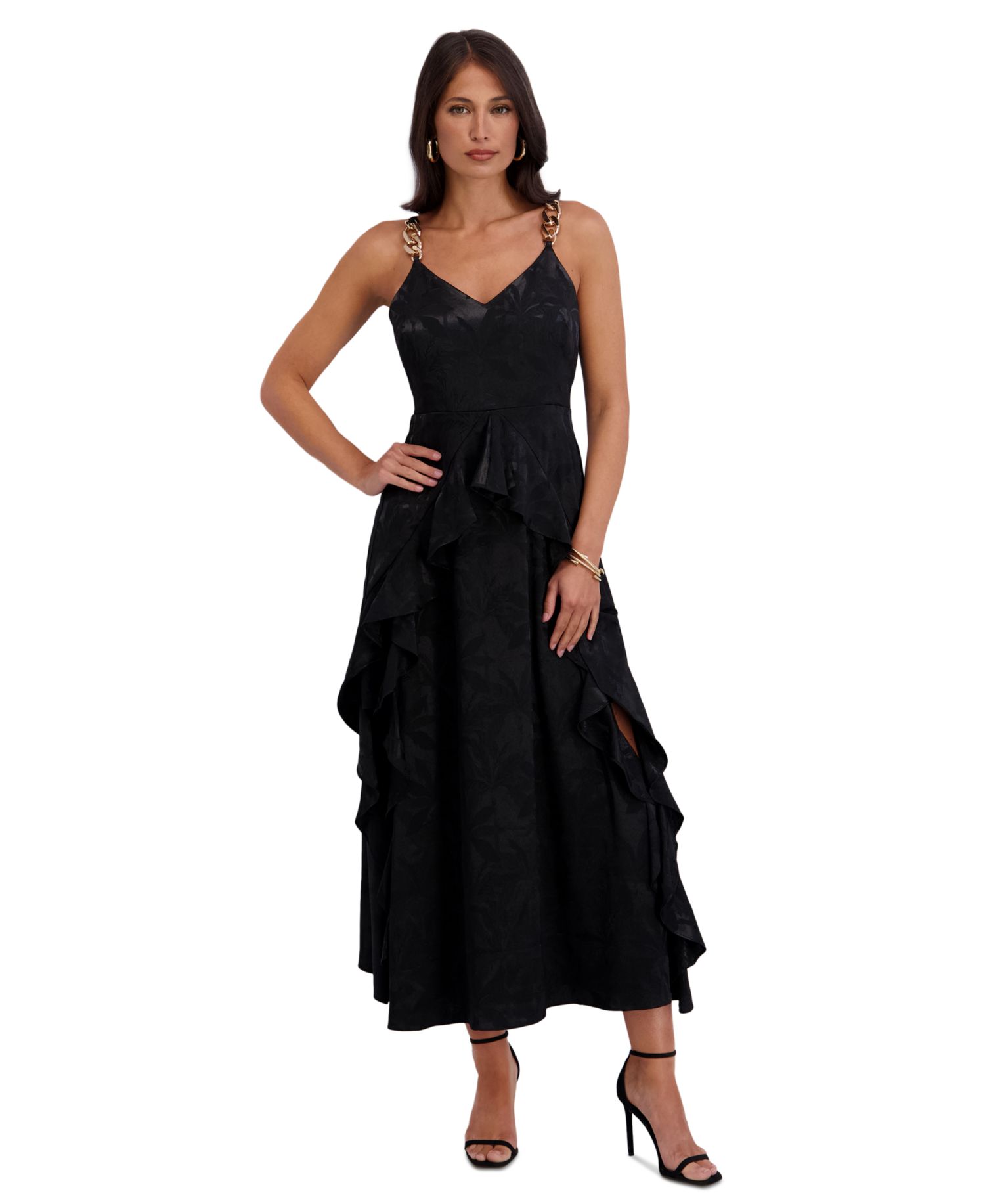 Women's V-Neck Long Dress