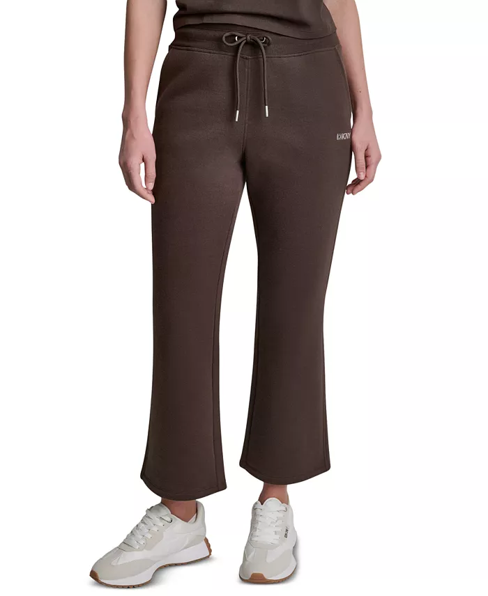 Women's Metallic Bubble Mid-Rise Crop Flare Pants - thumbnail 6
