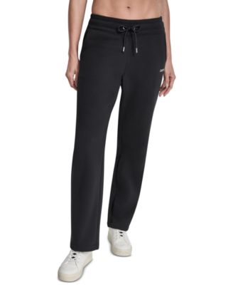 Women's Metallic Bubble Open Leg Pull-On Pants