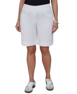 Plus Size Soft Hand Twill Shorts