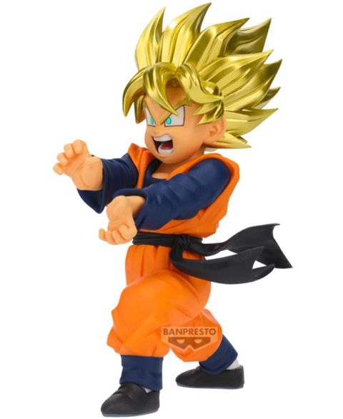 Детские фигурки Banpresto Super Saiyan Son Goten Blood of Saiyans Collectible 4.050" Statue, Ages 16+
