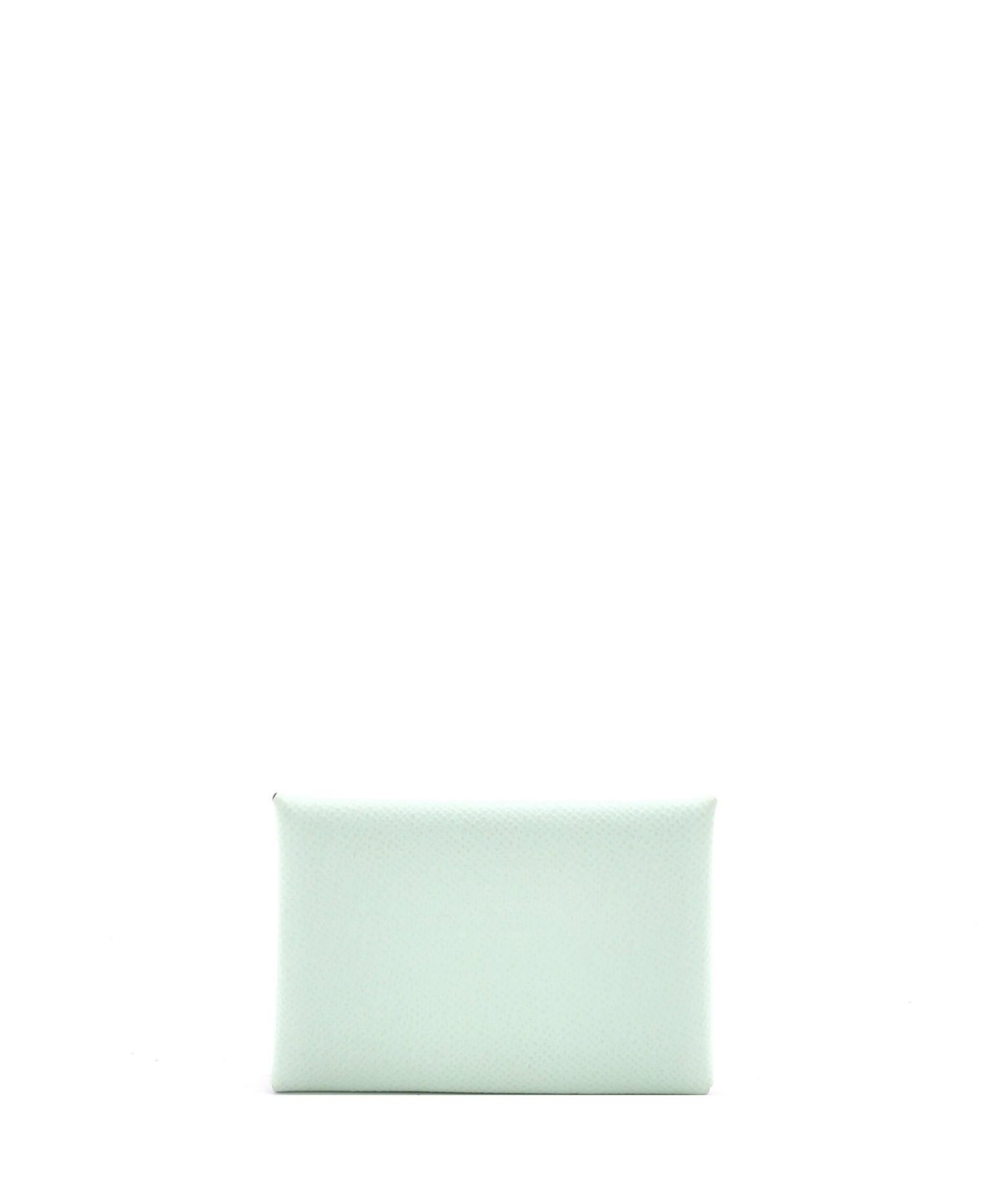 Pre-Owned Hermes Calvi Duo Card Holder Epsom